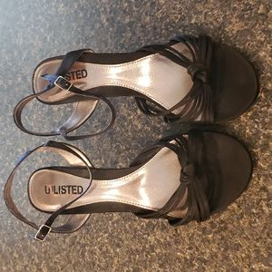 Unlisted Black Heels